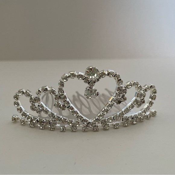 Clip In Tiara - NWOT - Picture 1 of 7
